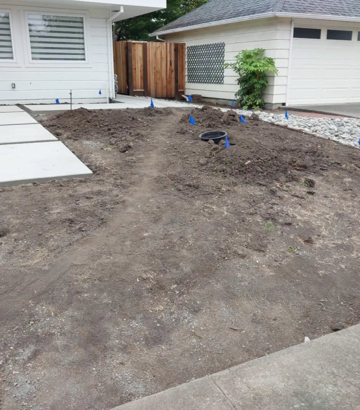 Irrigation Systems project in Petaluma by Felix Landscape and Concrete
